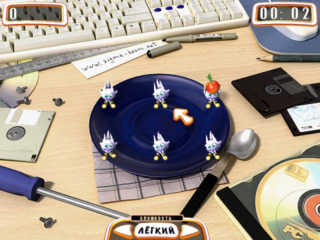 Скриншот к мини игре Чудики