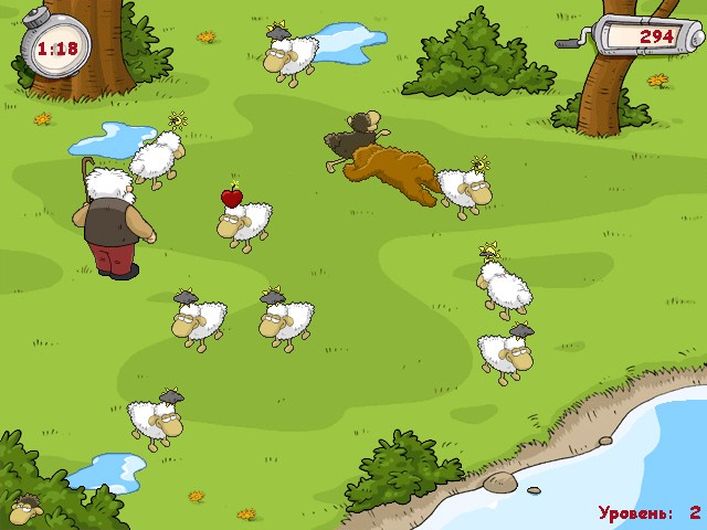 Скриншот к мини игре Властелин овец. Братство конца