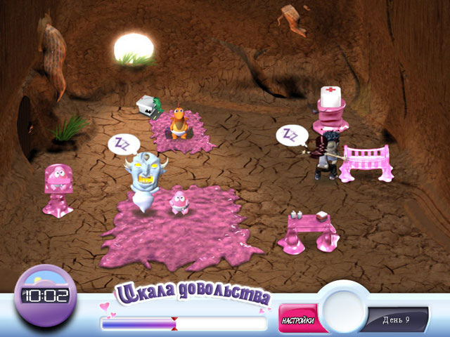 Скриншот к мини игре Кошмарные детки