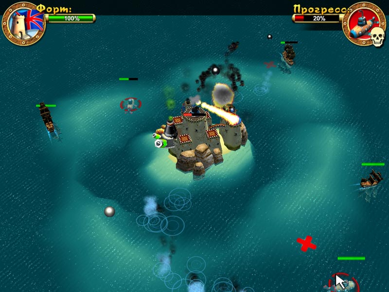 Скриншот к игре Пираты. Битва за Карибы