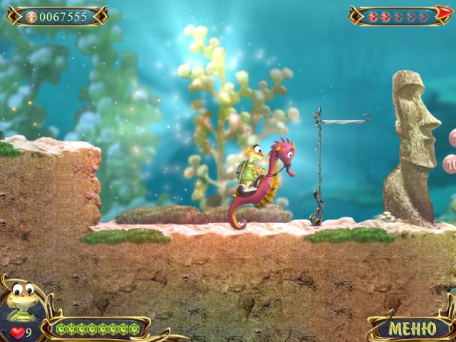 Скриншот к мини игре Одиссея черепашки